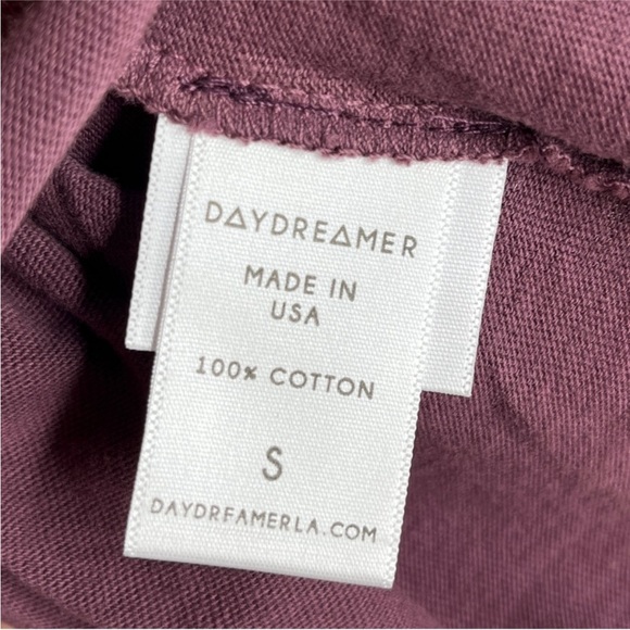 (NWT) Daydreamer | Aretha Queen Of Soul Oversize Crop L/S Tee in Huckleberry - S - Picture 4 of 6